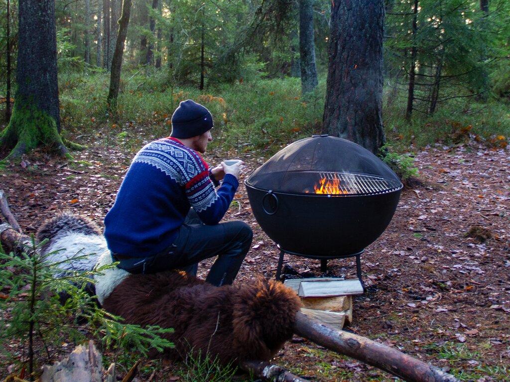 Bålpanne støpejern - Bilde 6