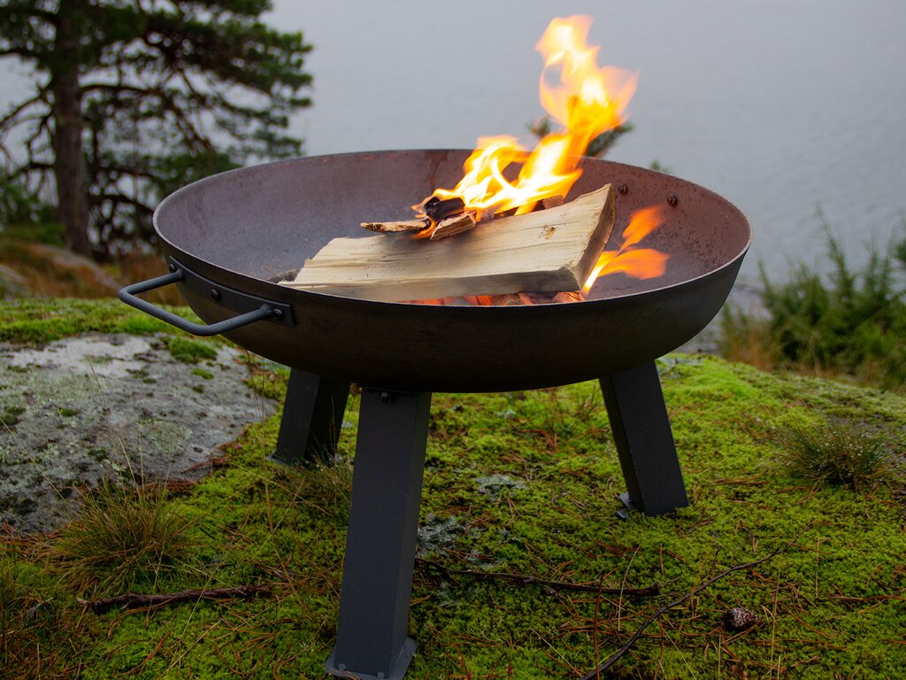 Bålpanne støpejern 55cm - Bilde 2