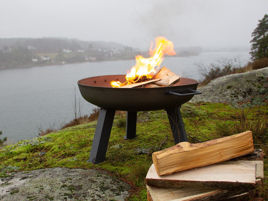 Bålpanne støpejern 55cm - Bilde 3