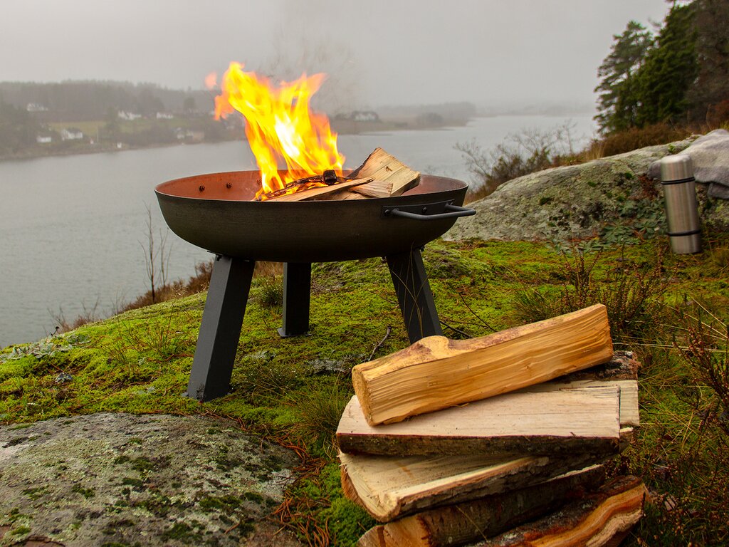 Bålpanne støpejern 55cm - Bilde 5