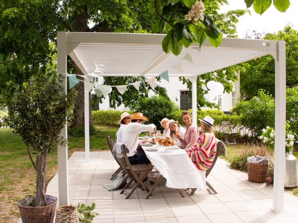 Pergola | Sørøya | 3x3m hvit