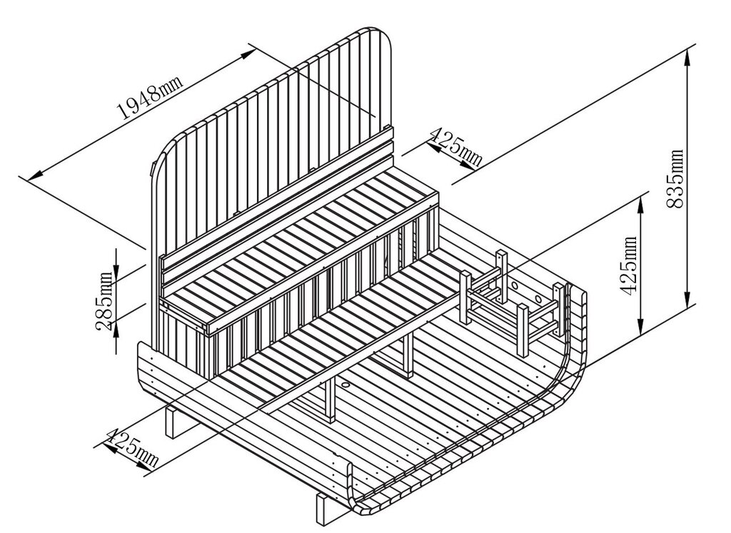 Sauna kube | 7 personer - Bilde 9