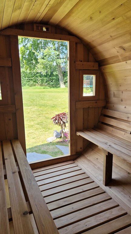 Sauna tønne | 8 personer