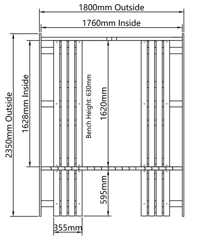 Sauna panorama med balkong | 6 personer - Bilde 5
