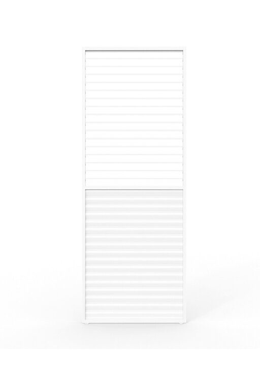 Large_Lamellvegg hvit Pergola Lamellvegg |123x218 | hvit