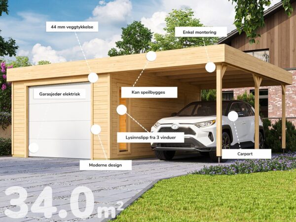 Garasje | Langesund 1 | 35,6m²