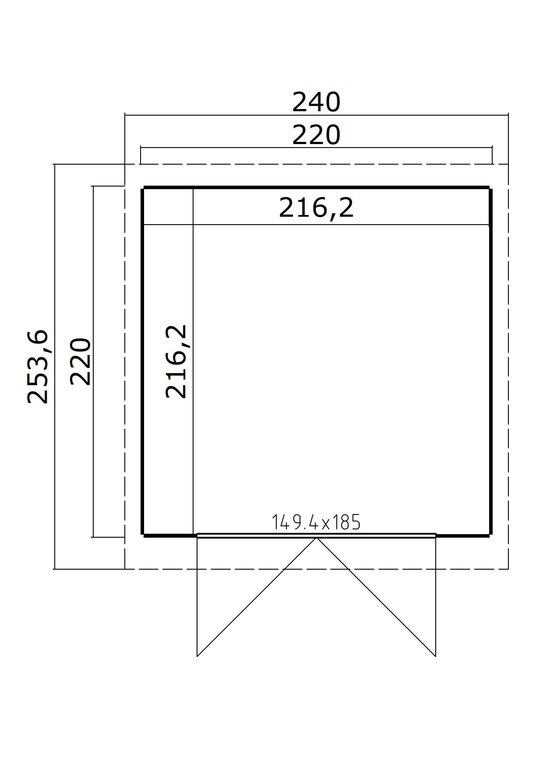 Bod | Lunner 1 | 4,8m²
