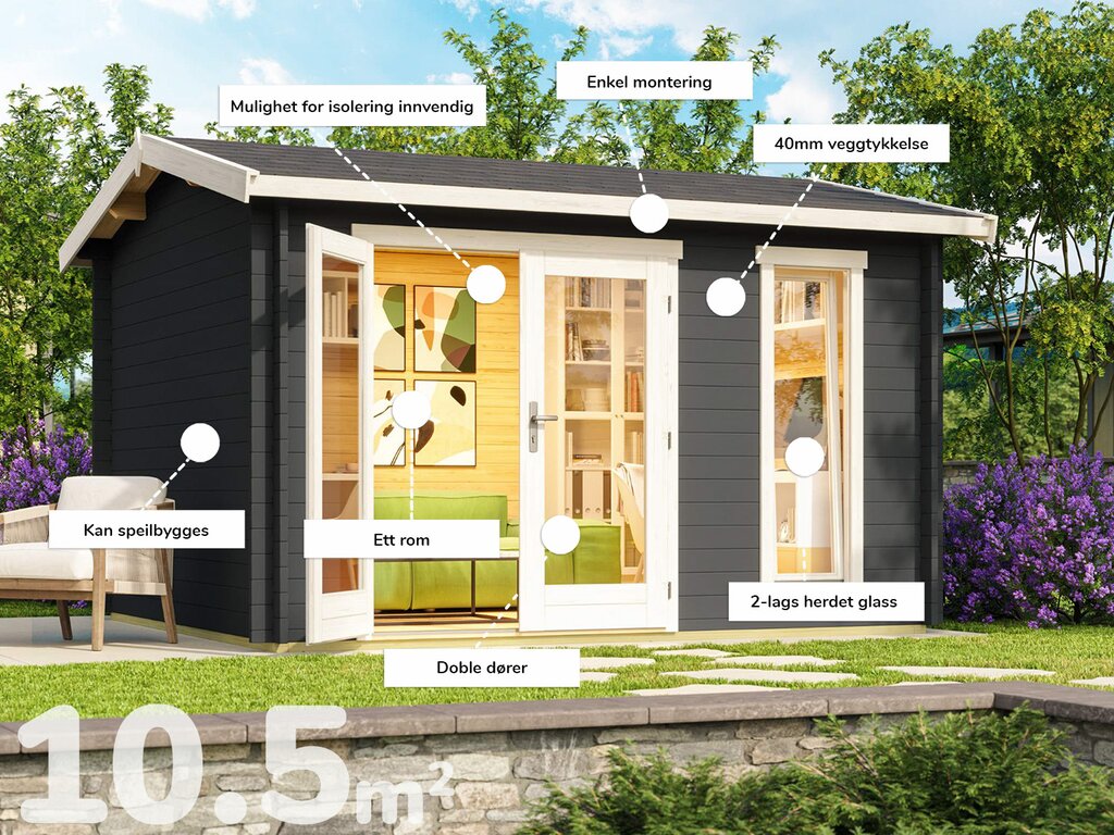 Anneks/bod | Moss 1 | 10,5m² - Bilde 2