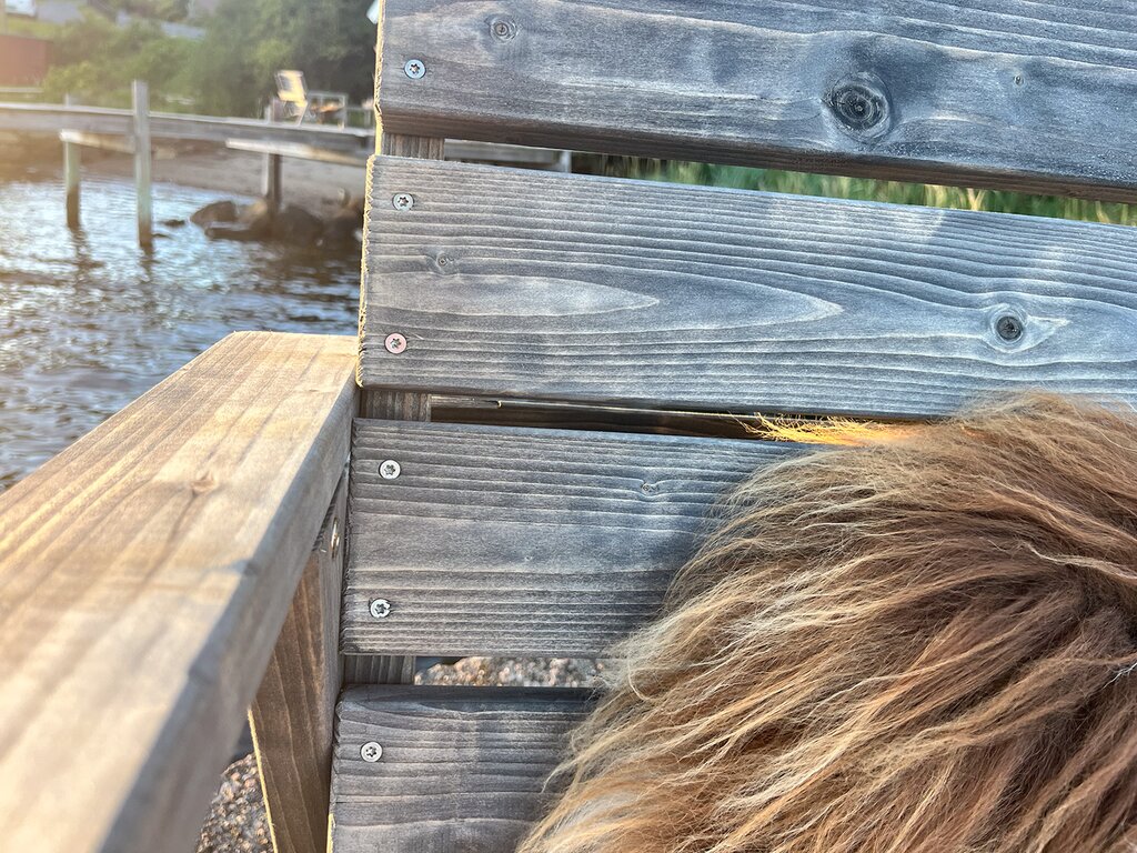 Tinde loungestol impregnert grå - Bilde 4