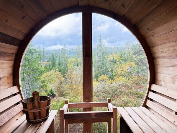 Sauna panorama med balkong | 6 personer