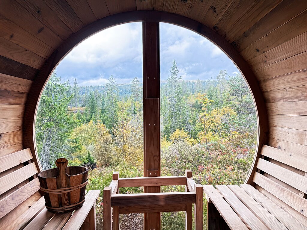 Sauna panorama med balkong | 6 personer - Bilde 3