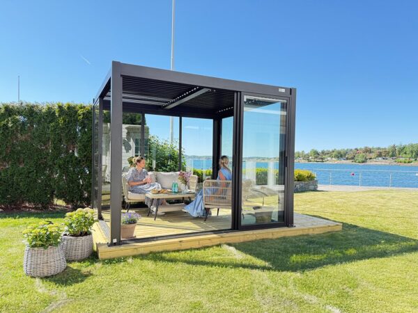 Pergola | Sørøya | 3x3m | sort