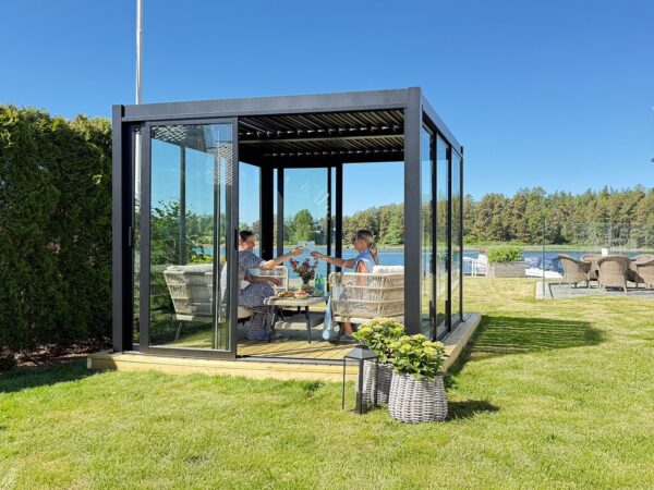 Pergola | Sørøya | 3x3m | sort