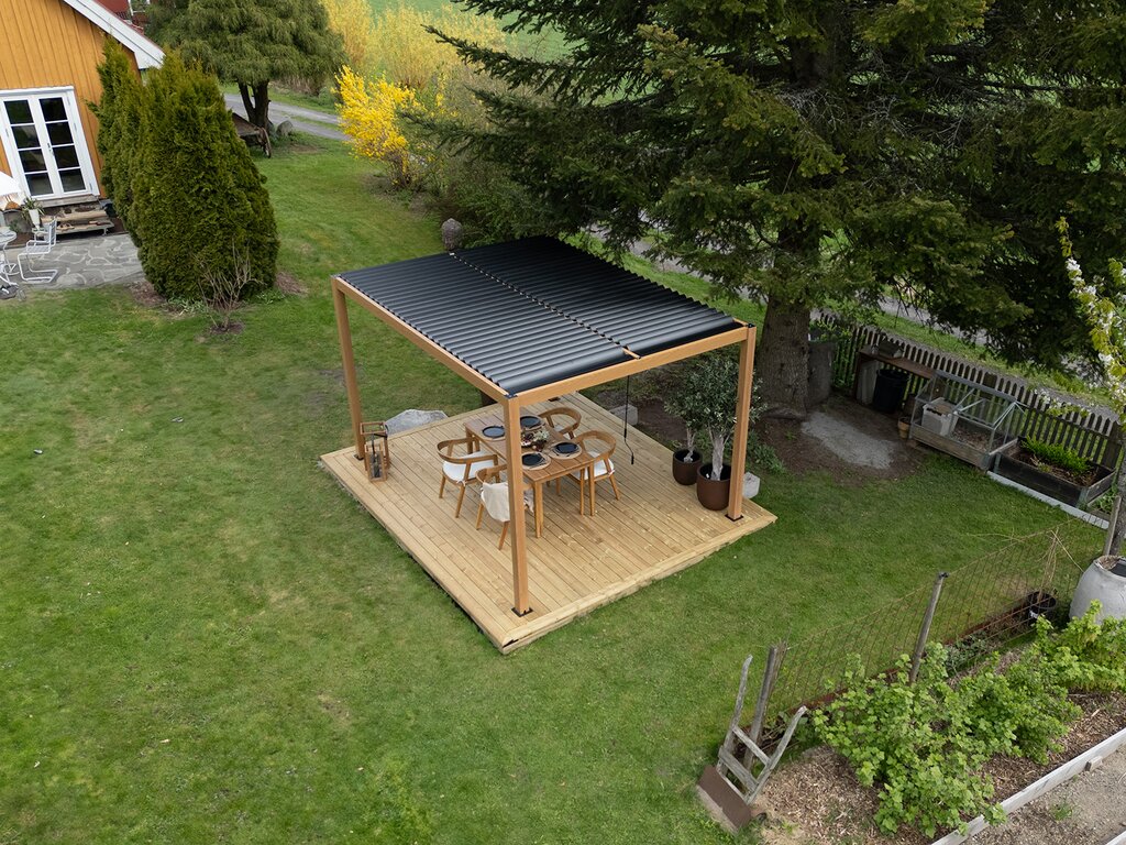 Pergola | Sørøya | 3x4m | Eikelakkert - Bilde 2