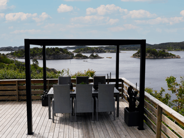 Pergola | Sørøya | 4x4m sort