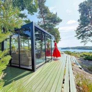 Large_Pergola stathelle glassRIt4_3 Pergola | Sørøya | 3x4m sort