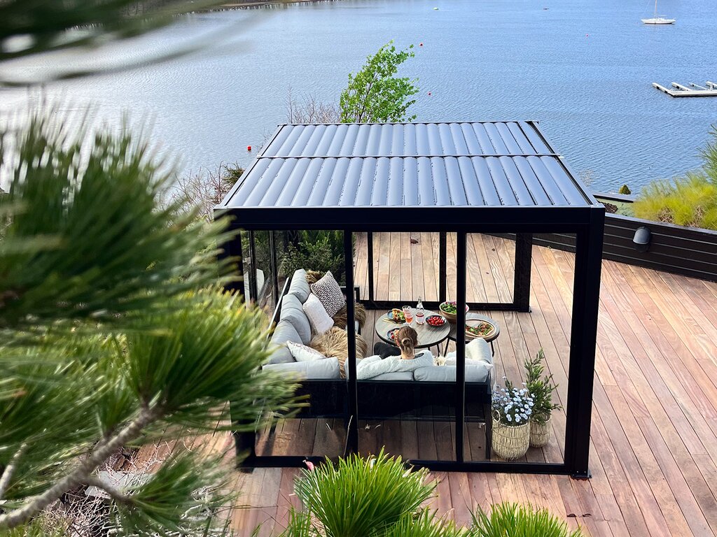 Pergola | Sørøya | 3x3m | sort - Bilde 5