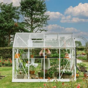 Large_Royal-Well-solstuen-hvit_3 Drivhus Royal well Solstuen 4,5m² Hvit