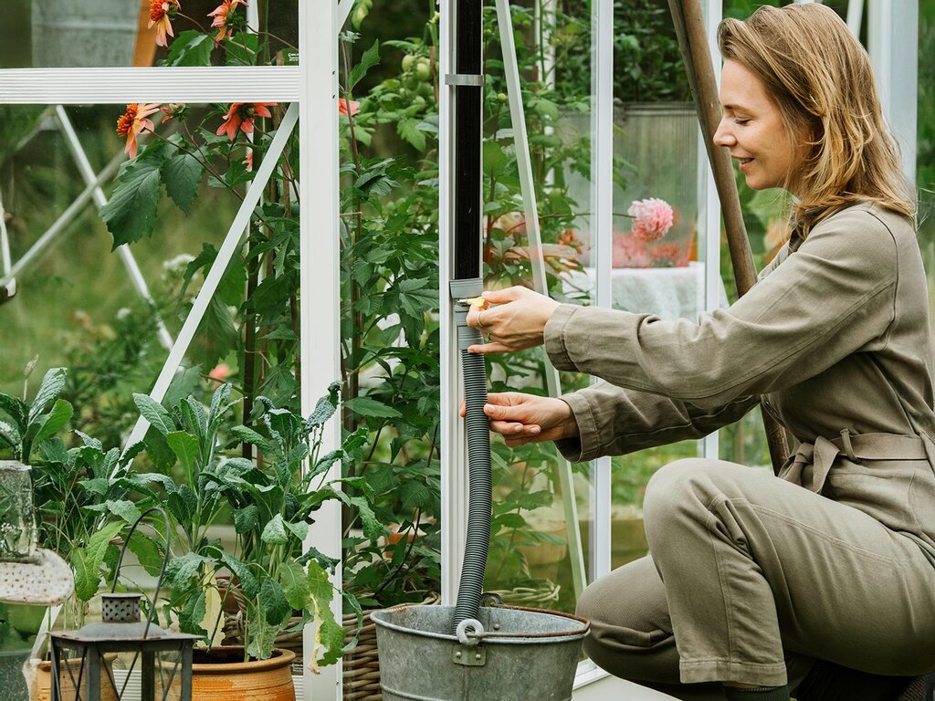 Drivhus Royal Well | Solstuen 6,1m² | Hvit - Bilde 6