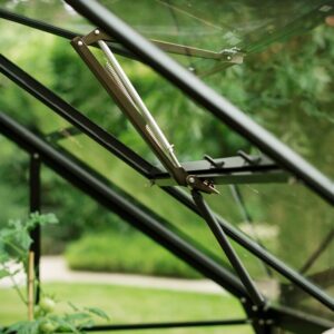 Drivhus Royal well Spire 7,2m² Sort