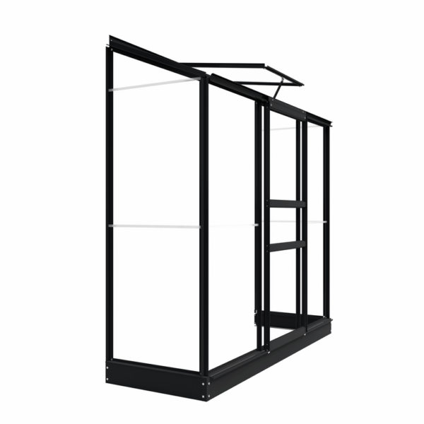 Drivhus Royal well | Spirehuset 1,34m² | Sort