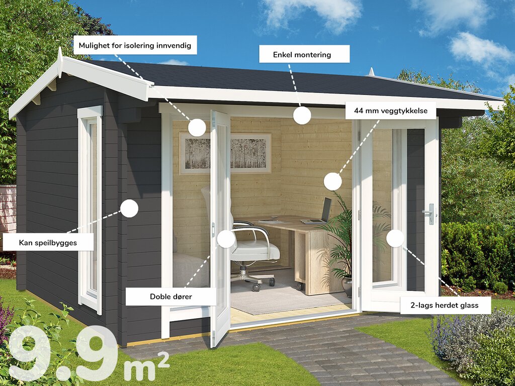 Anneks | Sauda | 10,5m² - Bilde 2