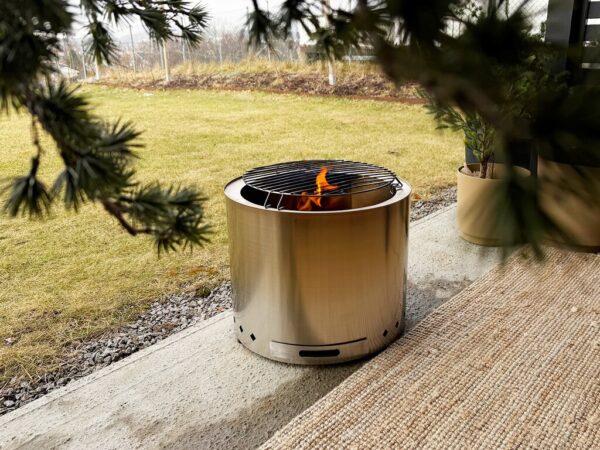 Large_Smokeless 1 4_3 Smokeless bålpanne m/trekk stål