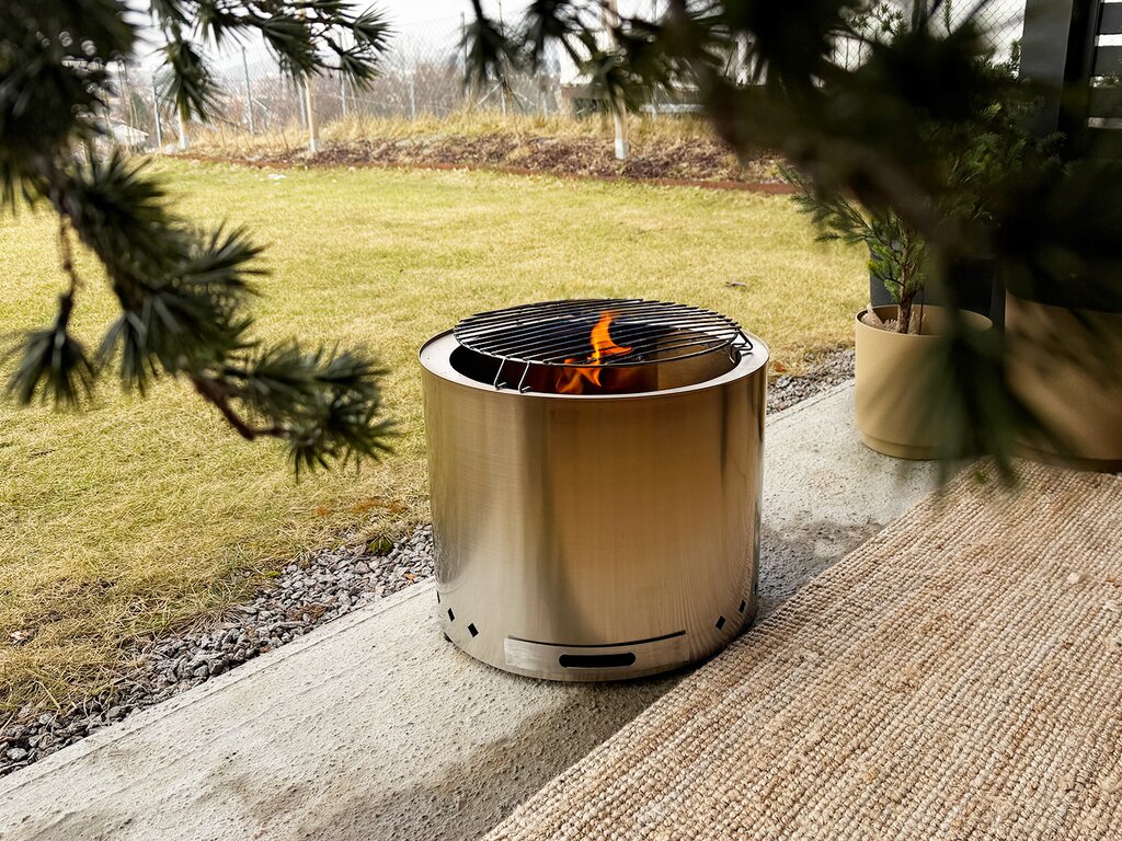 Smokeless bålpanne m/trekk stål - Bilde 2