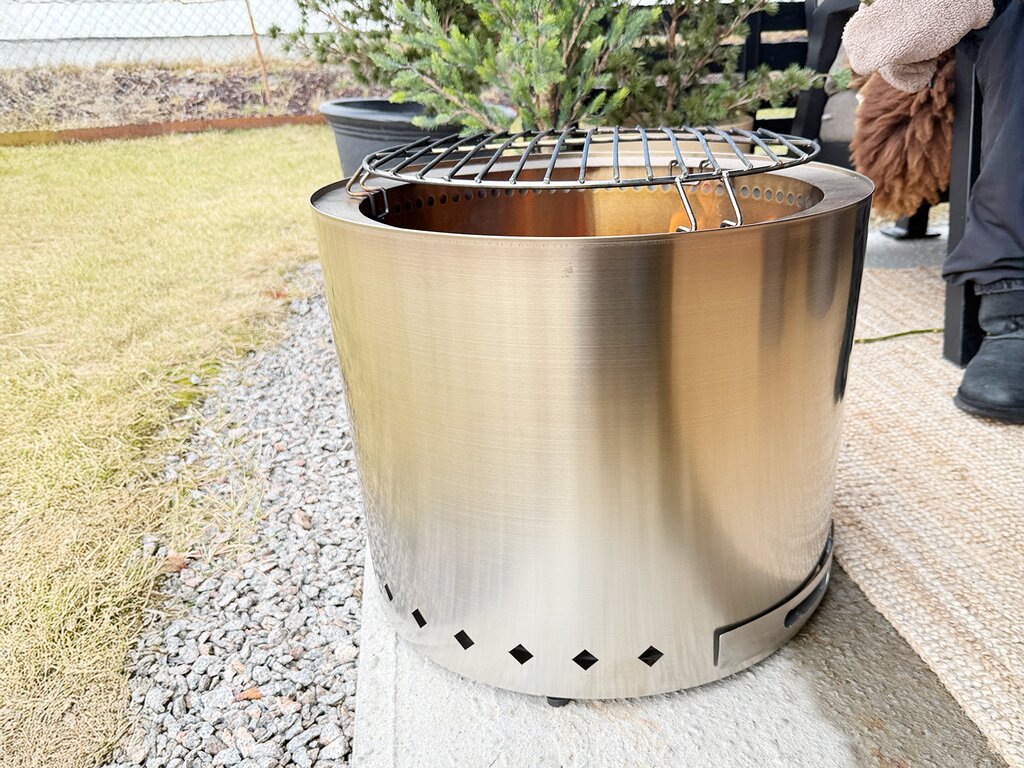 Smokeless bålpanne m/trekk stål - Bilde 4