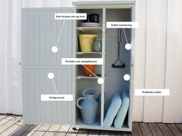 Skap | Snøklokke | hvitgrunnet