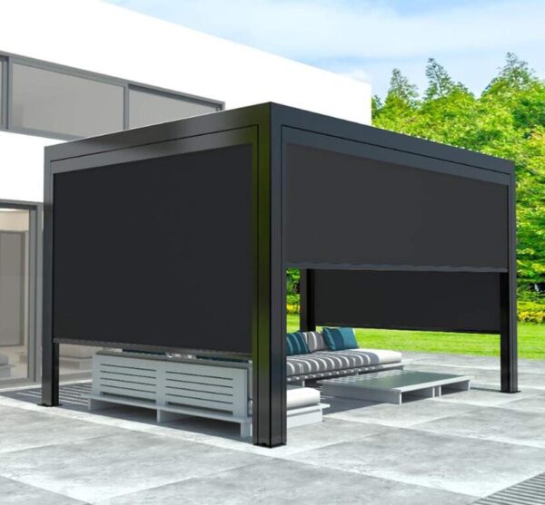 Pergola | Sørøya | 4x4m sort