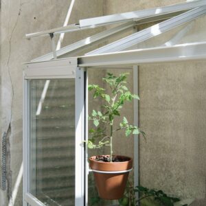 Drivhus Royal Well Spirehuset 0,91m² Hvit