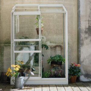 Drivhus Royal Well Spirehuset 0,91m² Hvit