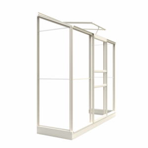 Drivhus Royal Well Spirehuset 1,34m² Hvit