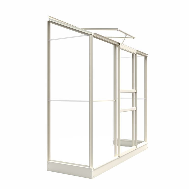 Drivhus Royal Well | Spirehuset 1,34m² | Hvit - Bilde 2