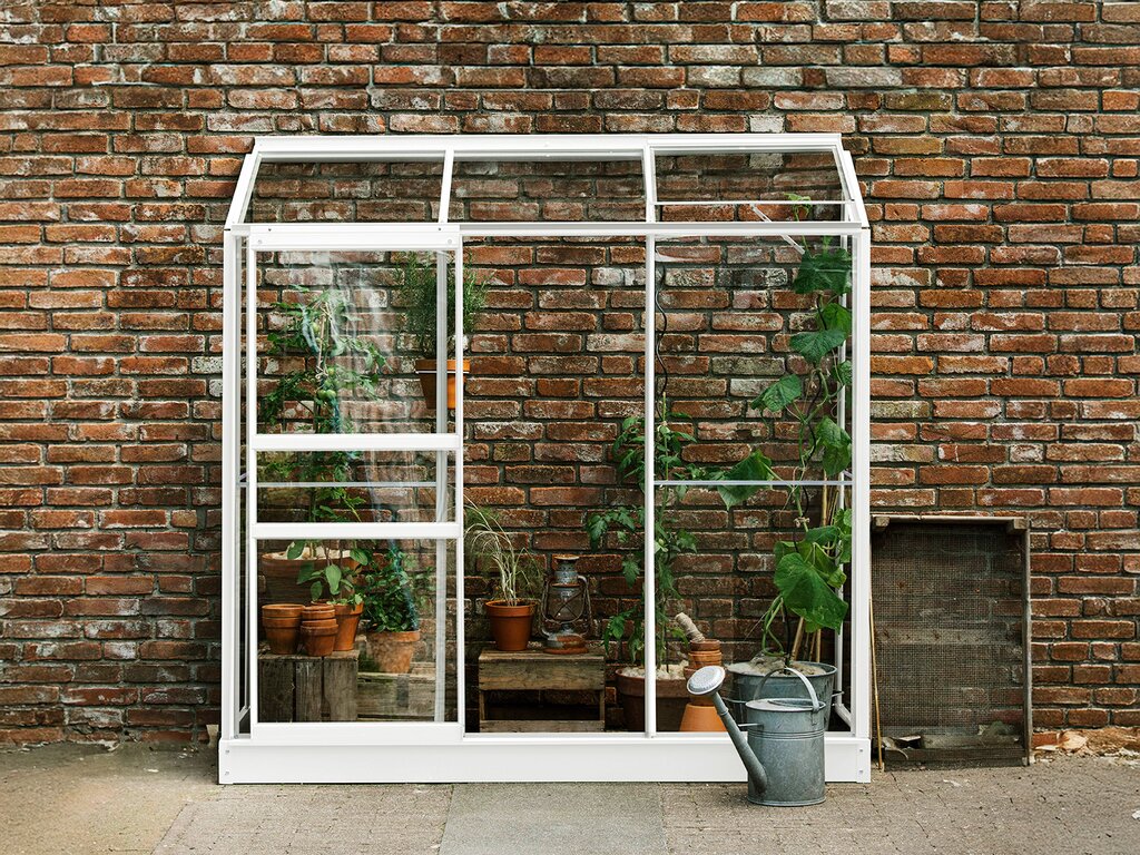 Drivhus Royal Well | Spirehuset 1,34m² | Hvit - Bilde 1