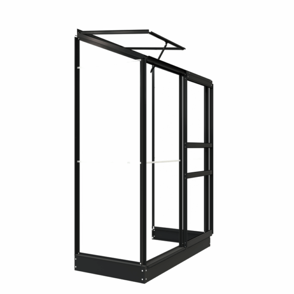 Drivhus Royal Well | Spirehuset 0,91m² | Sort