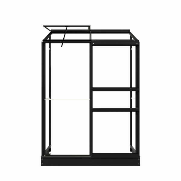 Drivhus Royal Well | Spirehuset 0,91m² | Sort