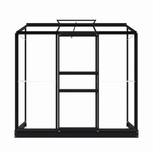 Drivhus Royal well Spirehuset 1,34m² Sort