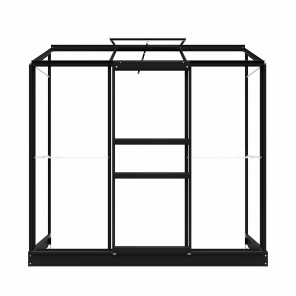 Drivhus Royal well | Spirehuset 1,34m² | Sort