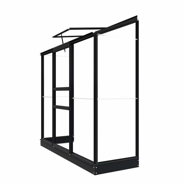 Drivhus Royal well | Spirehuset 1,34m² | Sort - Bilde 4