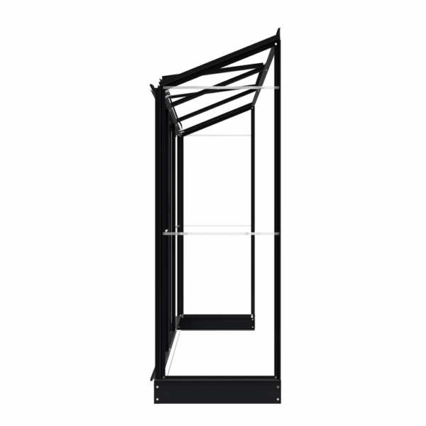 Drivhus Royal well | Spirehuset 1,34m² | Sort