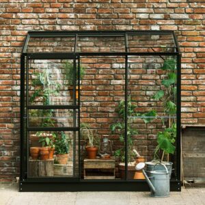 Drivhus Royal well Spirehuset 1,34m² Sort