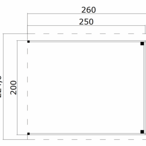 Ås takutspring | 200 x 250 cm