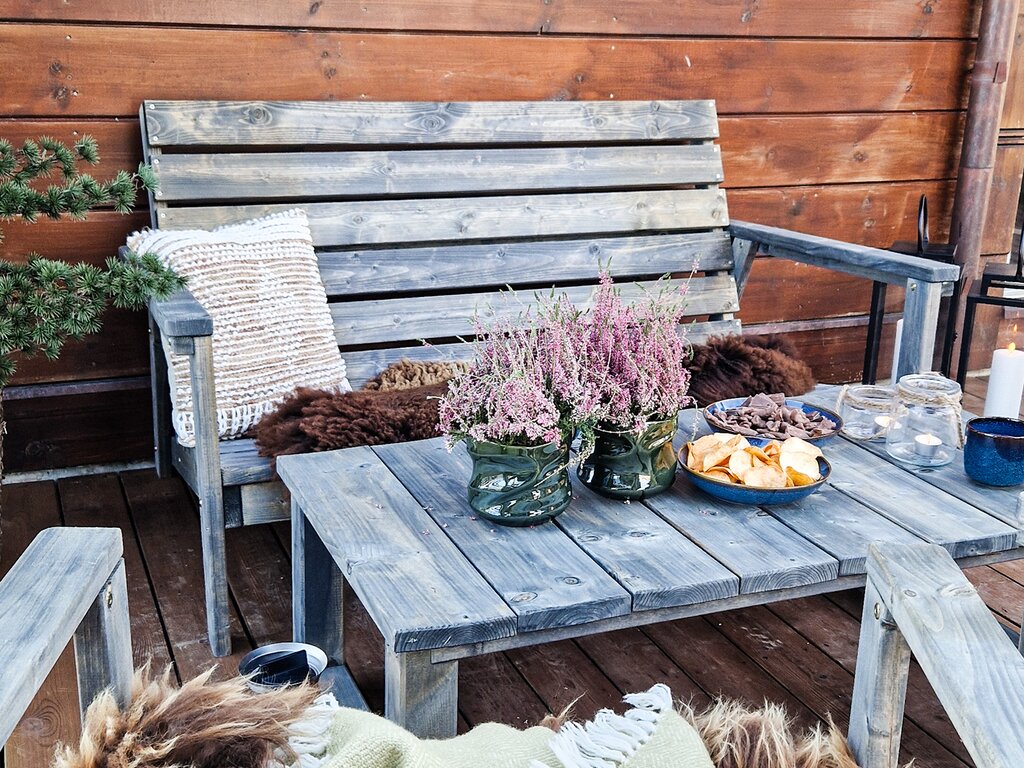 Tinde loungesett i heltre - Bilde 3