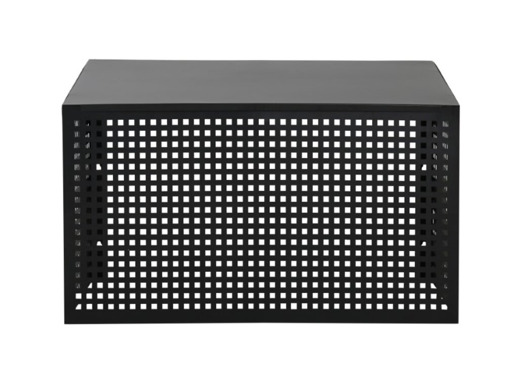 Varmepumpedeksel aluminium sort - Bilde 2