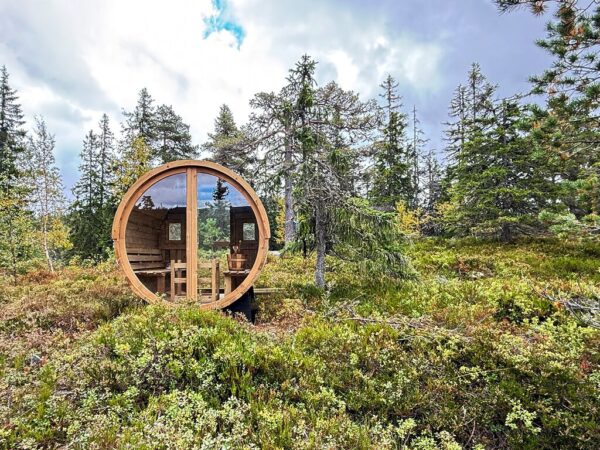 Sauna panorama med balkong | 6 personer