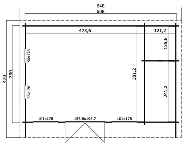 Large_annks tinn_3 (Nettside) Anneks | Tinn | 23,7m²