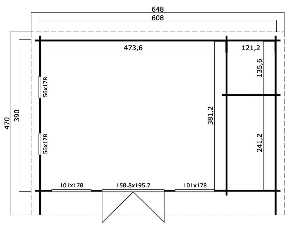 Anneks | Tinn | 23,7m² - Bilde 7