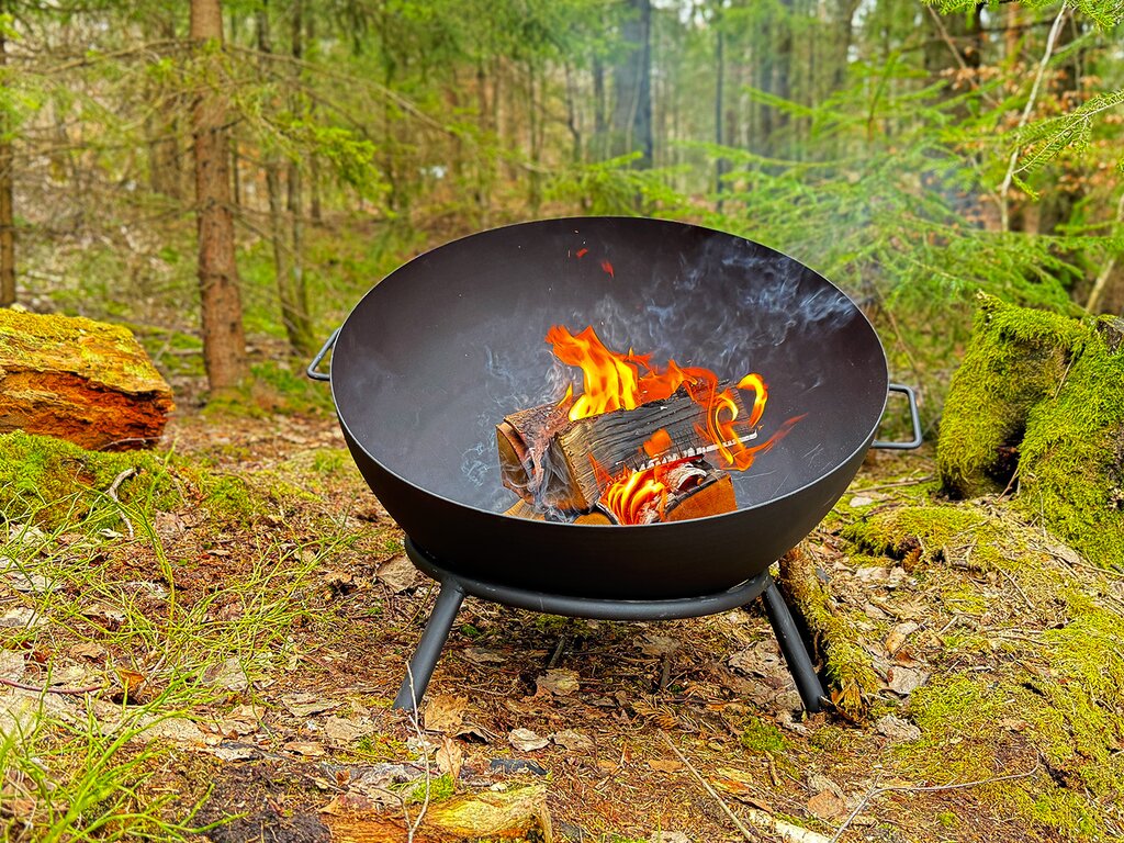 Ildkulen bålpanne 60 cm - Bilde 2